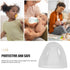 3 Pack 2.44X2.44X2.16In Baby Bottle Caps Replacement Compatible with Pigeon Milk Bottle Lids Leak-Proof Feeding Bottles