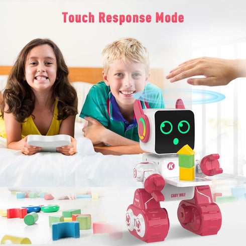 Programming zechuan Robot Toy for Kids, Remote Control Intelligent RC Robot, Suitable for Music, Dancing, Talk, Play