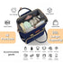 Backpack ROSEGIN Diaper Bag with Changing Pad, Pacifier Case, Baby Bag for Boy Girl Toddler - Large, Stylish