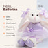 Bearington Collection Ballerina Stuffed Animal, Bunny Twirlina, Ballet Doll, Dance Recital Gifts for Girls, 12"
