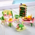 38 Pcs Miniature Food Toy for Dollhouse Accessories, Hamburger, Fries, Soda, and Fast Food Set