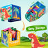 1-3, Set, 1 2 3 Toyssa Wooden Dinosaur Sorting and Stacking Toys for Toddler Number Blocks Nesting Boxes with Magnetic