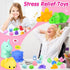 130pcs Party Favors Squishy Toys : Kawaii Squishies Fidget Toys Treasure Box Toy for Classroom Prizes Students Teacher