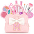 Kids Real Makeup Kit for Girls - 18Pcs Non-Toxic Washable Make Up