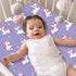 Set, 4 Pack 28 52 Unicorn Crib Sheet Fitted Crib Sheets Girl, Breathable Soft Microfiber Baby Crib Sheets, X in Crib