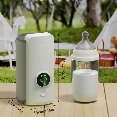 Generic Travel,(1PCS), OKKAKDCOP-1PCS Portable Baby Bottle Warmer, a Heated Bottle for Temperature Control, Breast Milk