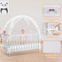 Zkaitoy Crib Tent to Keep Baby from Climbing Out - Crib Net to Keep Baby in - Pop Up Breathable Cribs Cover - Canopy