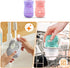 iLulala 4PCS 8 oz, Silicone Sleeves for Avent Natural Glass Baby Bottles, Anti Breakage Baby Bottle Holder Compatible