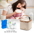 Pack 4 5 Breastmilk Cooler Bag with Ice Fits Baby Bottles Up to Ounce, Baby Bottle Cooler Bag Great for Nursing Mom