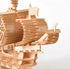 3D Wooden Puzzles for Adults, DIY Pirate Ship Model Kit and Room Decoration, Educational Desk Toys
