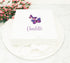 Set Set Personalized Baby Purple Butterfly Gift - Baby Brush & Comb - Toddler Girl Gifts - ECO Friendly Inks