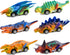 FFTROC Dinosaur Toys for Kids, 6 Pack Pull Back Cars - Monster Trucks for 2-5 Year Old Boys