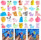 Generic 100pcs Mini Glow in The Dark Animal Resin Models, Mystery Resin Animals