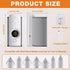 Portable Baby Bottle Warmer for Travel, Fast Heating & Precise Temp Control, Cordless Rechargeable Milk Warmer with LED