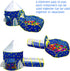 PigPigPen 3pc Kids Play Tent for Boys with Ball Pit, Crawl Tunnel, Princess Tents for Toddlers