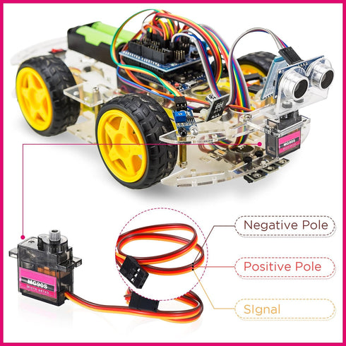 16 MG90s 9g Hanaive Pcs Mini Micro Servo Motor RC Servo Kit for Robot Helicopter Airplane Car Boat Control