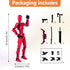 Rolling Art Set,(Assembly 13 Packaging, Magnetic Action Figure Completed) Model Action Figure Multi-Jointed