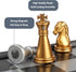Mini Travel Chess Set Magnetic Vikutu, 5.11 Inches Portable Small Folding Chess Board