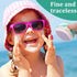 Blablablalu 2pcs Set Sunscreen Applicator for Kids Sunscreen Lotion Applicator with Protective Cap Fast Brush Liquid