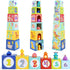 1-3 1 2 3 KMTJT Toddlers and Babies Dinosaur Sorting and Stacking Toys Blocks for Kids Preschool Learning, Numbers