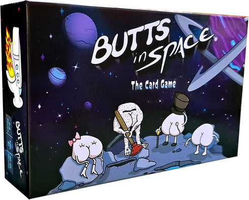 Butts in Space: The Card Game - Fun Gift for Families, Kids