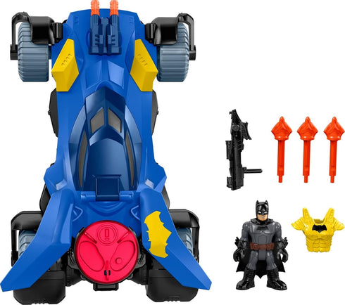 Fisher-Price Imaginext DC Super Friends Batman Toy Batmobile Vehicle & Figure Set for Kids Ages 3+