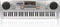 LeeQee Digital Keyboard Piano for Kids - 61 Keys Multifunction Electric Piano with Microphone for Ages 3-12 (Silver)