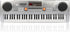 LeeQee Digital Keyboard Piano for Kids - 61 Keys Multifunction Electric Piano with Microphone for Ages 3-12 (Silver)