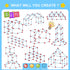 SpringFlower Fort Building Kit for Kids - 100 Pcs STEM Construction Toys for Indoor & Outdoor Creative Play