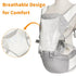 3-in-1 Baby Carrier Newborn to Toddler, Lightweight Structured Ergonomic Design for Infant Carrier with Plus Size