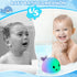 2024 Upgraded Baby Whale Bath Toy, Light Up Bath Fountain for Toddlers 1-3, IPX8 Waterproof Sprinkler