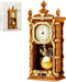 HJPLPXH Retro Pendulum Clock Building Block Set,A Toy with Real Clock Function and