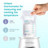 50-Piece 200ml 6.7 Fl.oz Milk Storage Bags Breastmilk by Biamba - Breastmilk Storage Bag Freezer BPA-Free, Double Seal