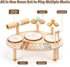 Set 2 3 4 9 1 3-5, 2-4 Vanplay Drum for Toddler - Toys for Year Old Girls Boy Gifts - in Wooden Montessori Musical