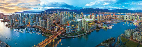 EuroGraphics Vancouver British Columbia Game Puzzle (1000 Piece)