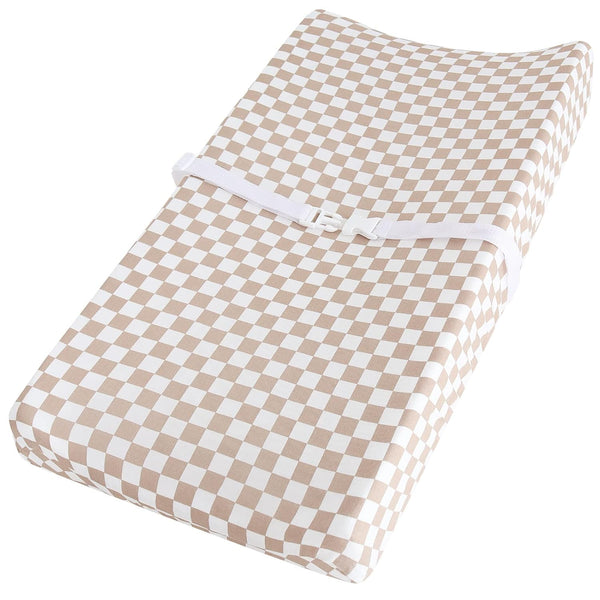 LifeTree Muslin Changing Pad Cover for Baby Girls Boys, 70% Viscose from