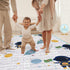 ZNVYPPD 50x50 Tummy (Space,50x50) Baby Play Mats for Floor, Playpen Mat Thick Soft Crawling Mat Non-Slip Cushioned