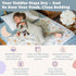 Snugglekid 5 39"x 29" Tuckable Side Bed Wetting Pads Toddlers, Reusable Washable Waterproof Baby Potty Training Pee