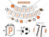 Birthday Sports Theme Banner Garland - High Chair Decoration for Party Celebrations