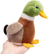 ZHONGXIN MADE Mallard Duck Plush Toy - Soft Mallard Duck Stuffed Animals Doll, Cute Green Duck Plushie Toy Home Decoration 5.6”, Unique Plush Gift Collection for Kids