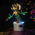 BrickBling LED Light for Dancing Groot, Creative Lighting Compatible with 76297 (Music Version)
