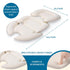 Innokids Head and Body Support Pillow Infant Car Seat Insert for Newborn to Toddler Stroller Cushion for Baby Shower