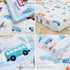 3-Piece Set Set Crib Bedding for Boys Girls - Ultra Soft & Skin Friendly Baby Bedding Includes Crib Comforter, Sheet