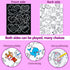 BAOXUE Set, 4-8 Scratch Art for Kids, Rainbow Scratch Paper Art Scratch Coloring Book,Arts and Crafts for Kid Ages