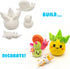 Air Dough: Multicolor, Ultra Light, Non-Toxic Modeling Clay in Resealable Bag with Sculpting Tool & Paint