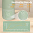WAAYAA 17 oz Portable Bottle Warmer for Travel Portable Bottle Breast Milk and Water Warmer Fast Precision HeatingSafe