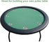 108X60 Inch Speed Cloth Poker Table Fabric - Section of Casino Card Game Table Felt Top Cover Accessories - Green