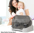 Bavokon Baby Bottle Storage Box - Dustproof Baby Bottle Drying Rack with Removable Drip Tray, Babys Bottles Stand