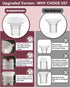 18mm Momcozy/Spectra/Medela/eufy/TSRETE/Elvie/Lansinoh 24mm 6PCS 18mm Upgraded Flange Insert with Pull Tab