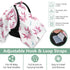 Mazeann Cute Pinks Axolotl Car Seat Cover Baby Breathable Soft Infant Carseat Covers Canopies Babies Carrier Covers